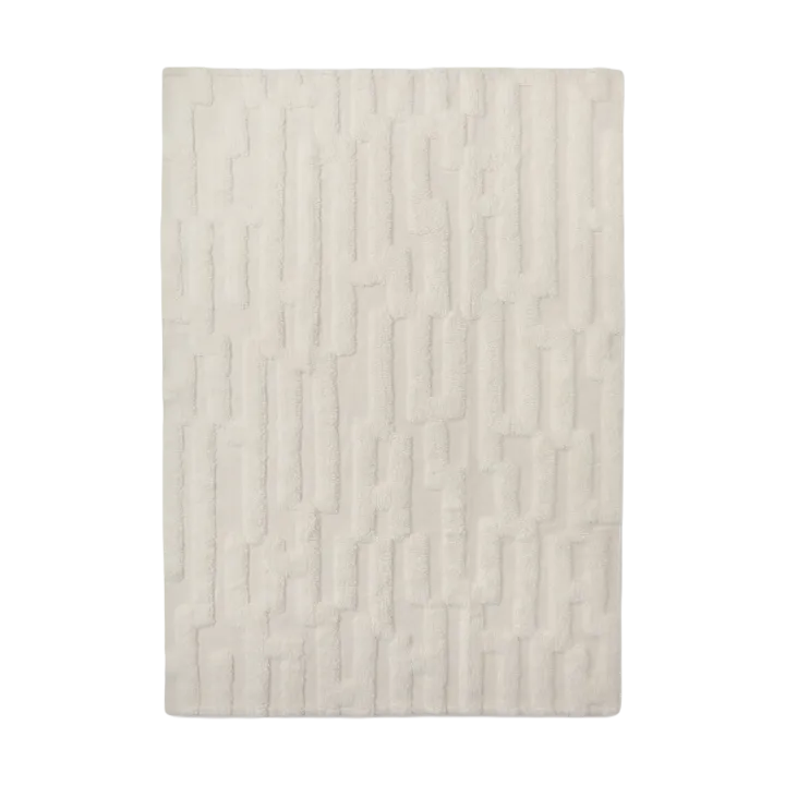 Bielke ウールカーペット 200x300 cm - Offwhite - Tinted