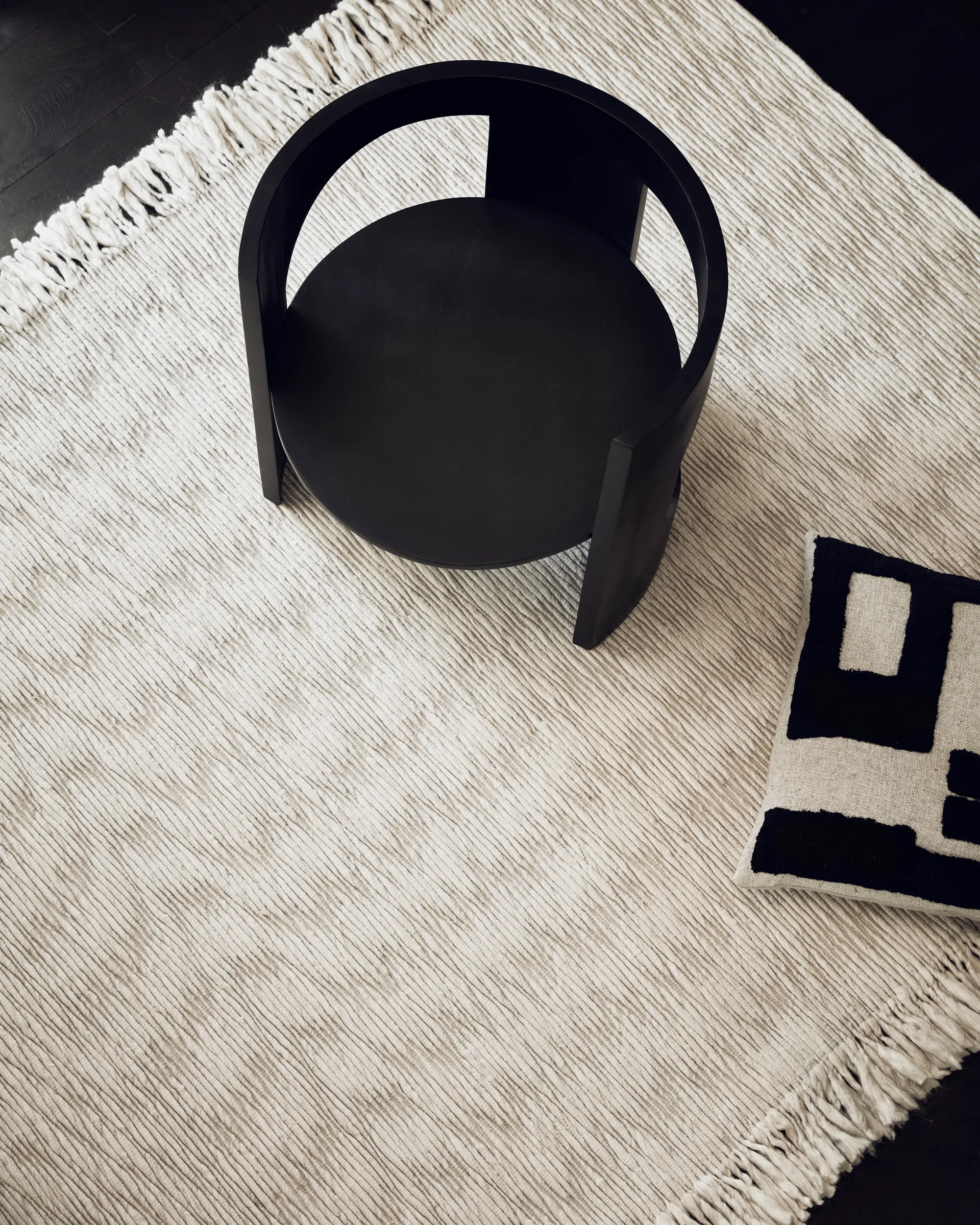 Fagerlund ウールカーペット 170x240 cm, Beige-offwhite Tinted