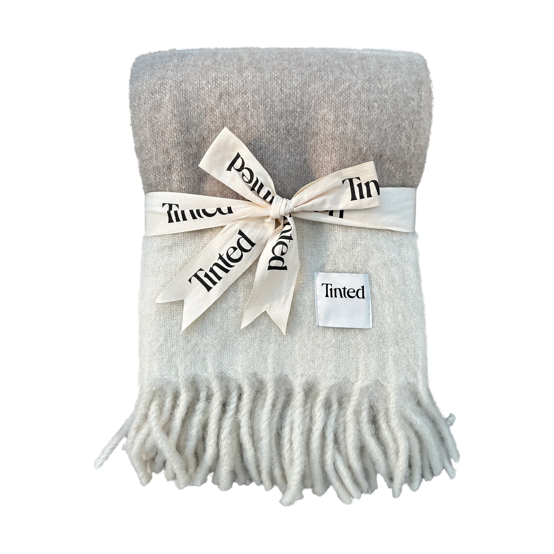 Hemple ウールスロー 130x170 cm, Beige-offwhite Tinted