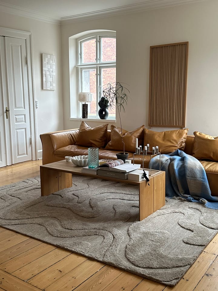 Norlander ウールラグ 200x300 cm, Beige-melange Tinted