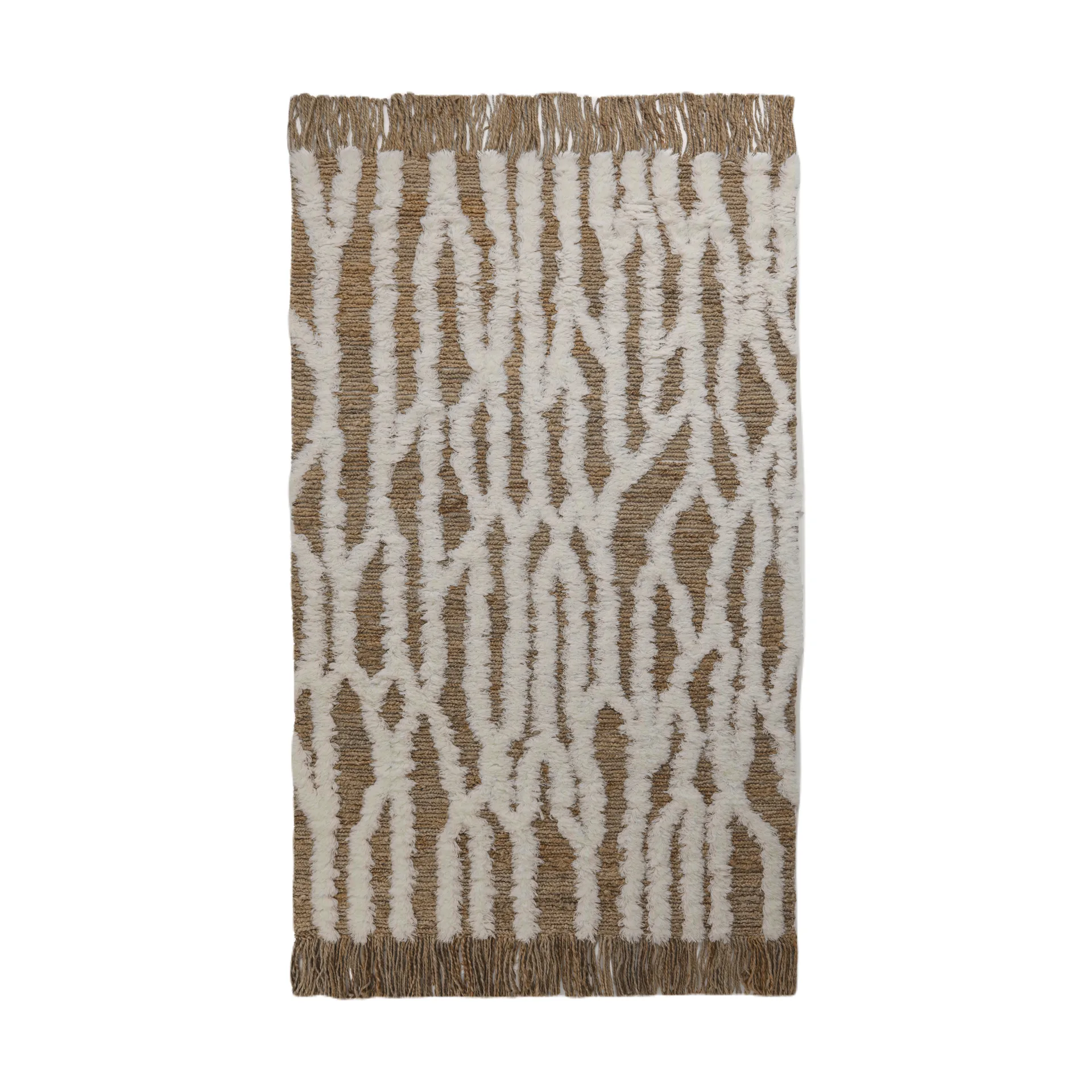 Wahl jute カーペット 200x300 cm, Brown-offwhite Tinted