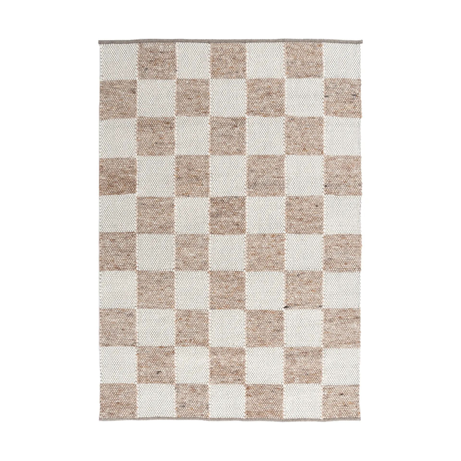 Gotland Design ラグ スペシャルエディション, Light brown-white no. 2412, 200x300 cm Tisca