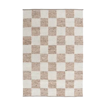 Gotland Design ラグ スペシャルエディション - Light brown-white no. 2412, 90x180 cm - Tisca