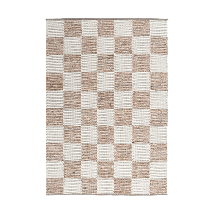 Gotland Design ラグ スペシャルエディション - Light brown-white nr. 2412, 70x140 cm - Tisca
