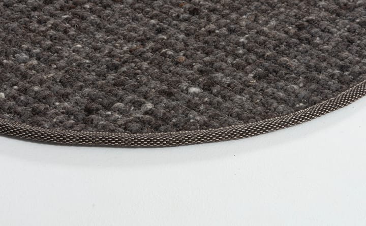 Greenland Swift ラウンドラグ, Anthracite no. 83, Ø200 cm Tisca