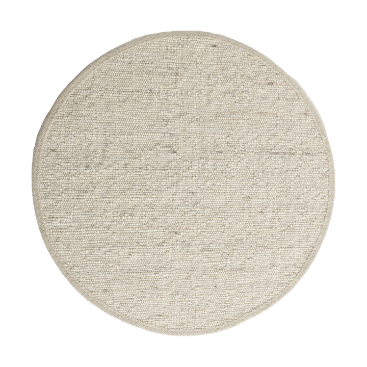 Sierrafil ラウンドラグ - Natural white no. 11, Ø170 cm - Tisca