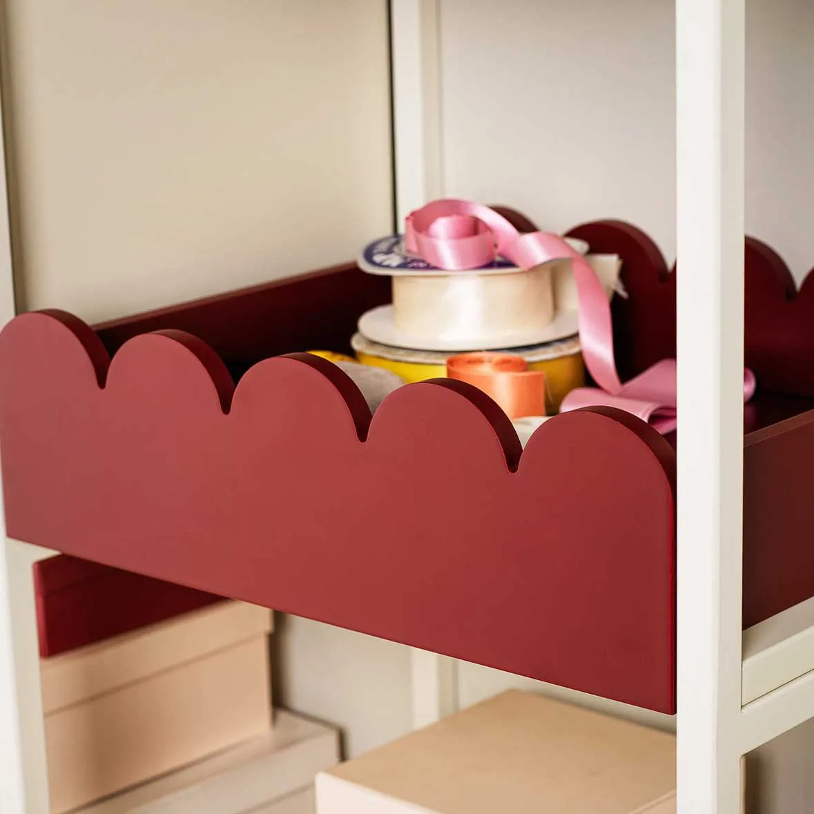 Bump トレイ 35x41 cm, Burgundy TÔNN furniture