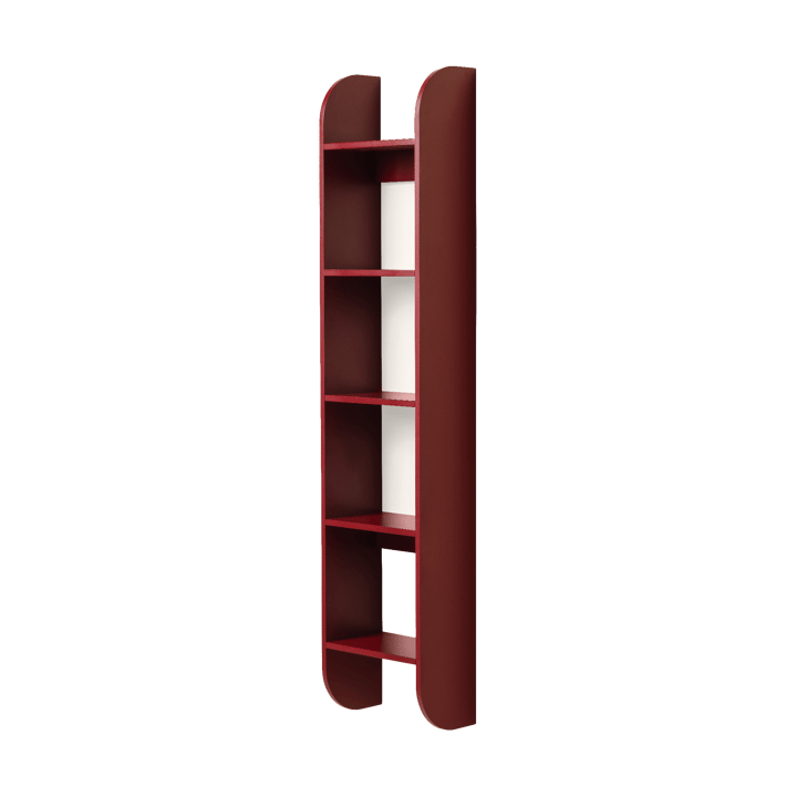 Flaneaur ウォールシェルフ 27x128 cm - Burgundy - TÔNN furniture