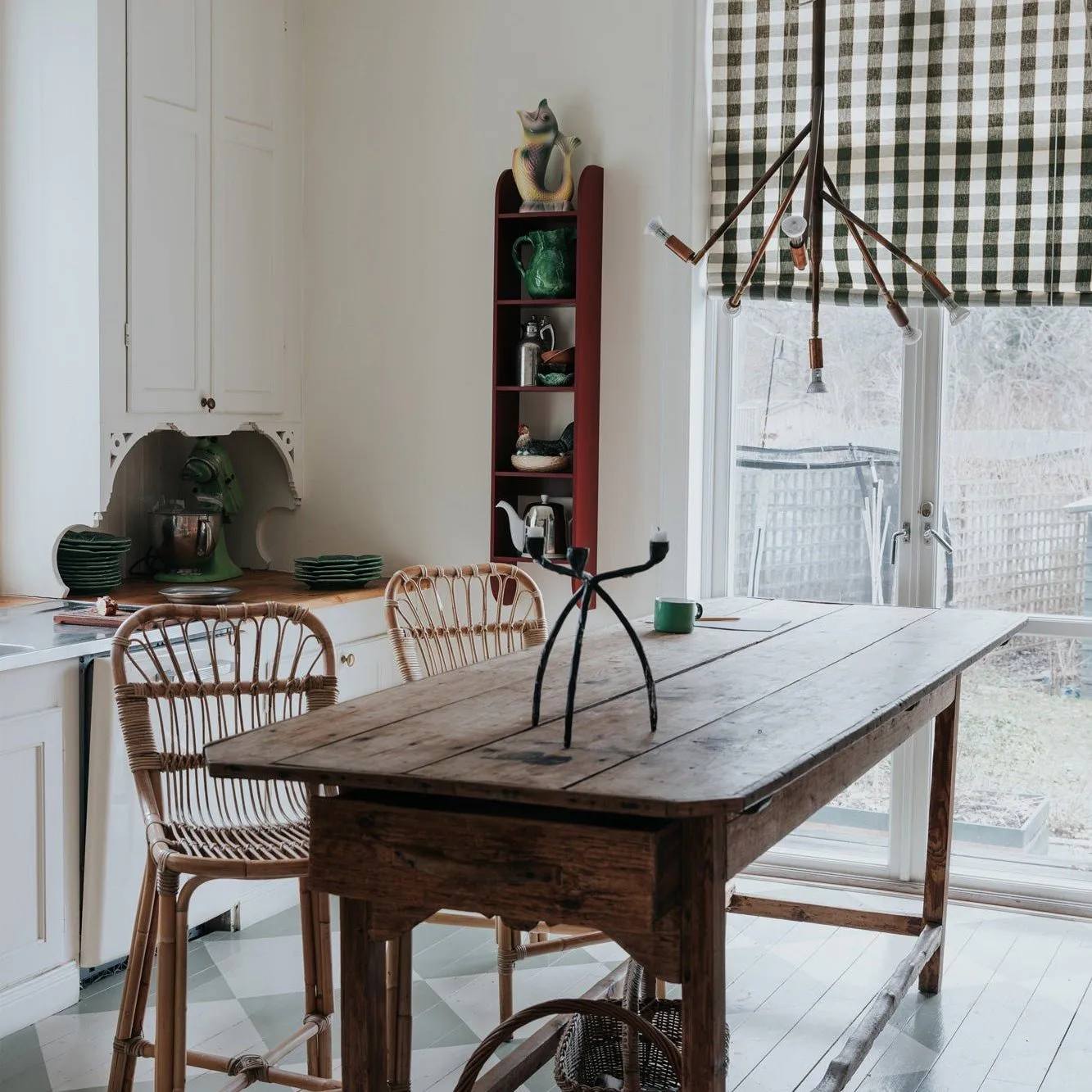 Flaneaur ウォールシェルフ 27x128 cm, Burgundy TÔNN furniture