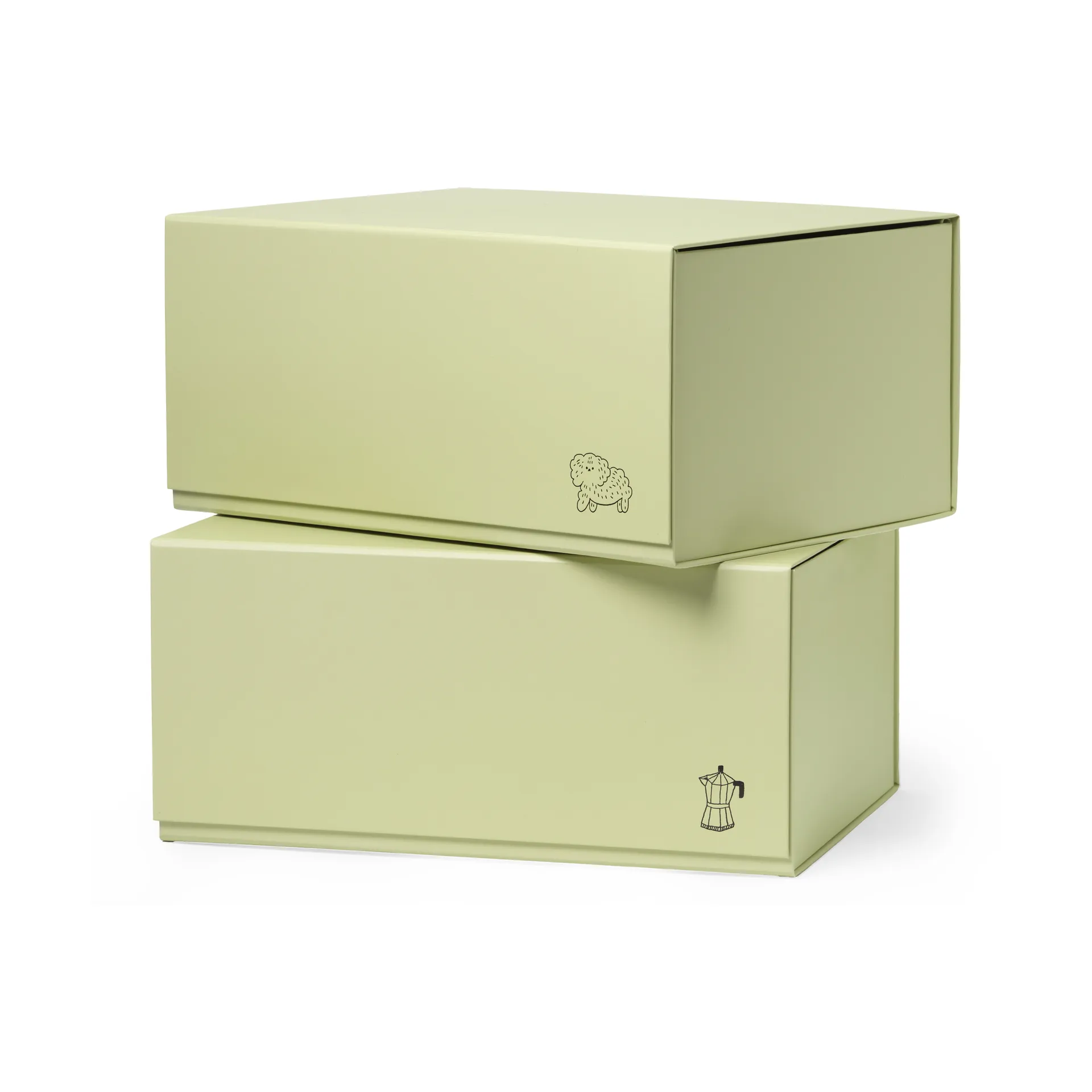 Pac Box ストレージボックス, TÔNN x MAJASBOK Elderflower green, 2-pack TÔNN furniture