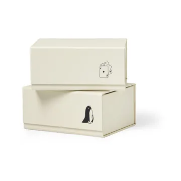 Pac Box ストレージボックス - TÔNN x MAJASBOK Off-white, 2-pack - TÔNN furniture