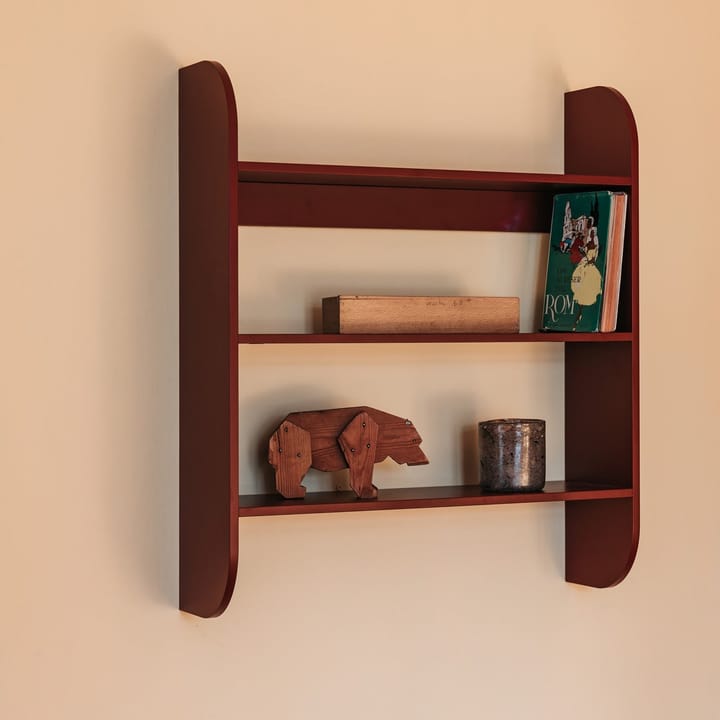 Strapats ウォールシェルフ 62x73,6 cm, Burgundy TÔNN furniture