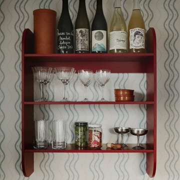 Strapats ウォールシェルフ 62x73,6 cm - Burgundy - TÔNN furniture