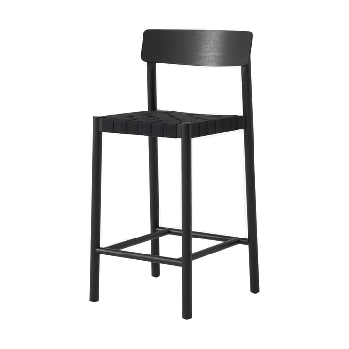 Betty TK12 カウンターチェア 65 cm - Black linen-black lacquered ash - &Tradition | アンドトラディション