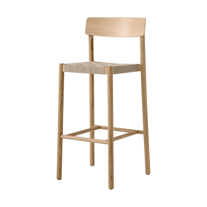 Betty TK15 バーチェア 75 cm - Laquered solid oak-natural linen - &Tradition | アンドトラディション
