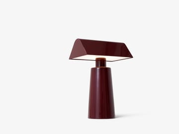 Caret MF1 ポータブルテーブルランプ - Dark burgundy - &Tradition | アンドトラディション