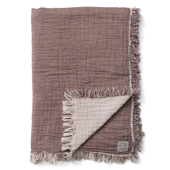 Collect コットンスロー SC33 260x260 cm - cloud & burgundy (beige-red) - &Tradition | アンドトラディション