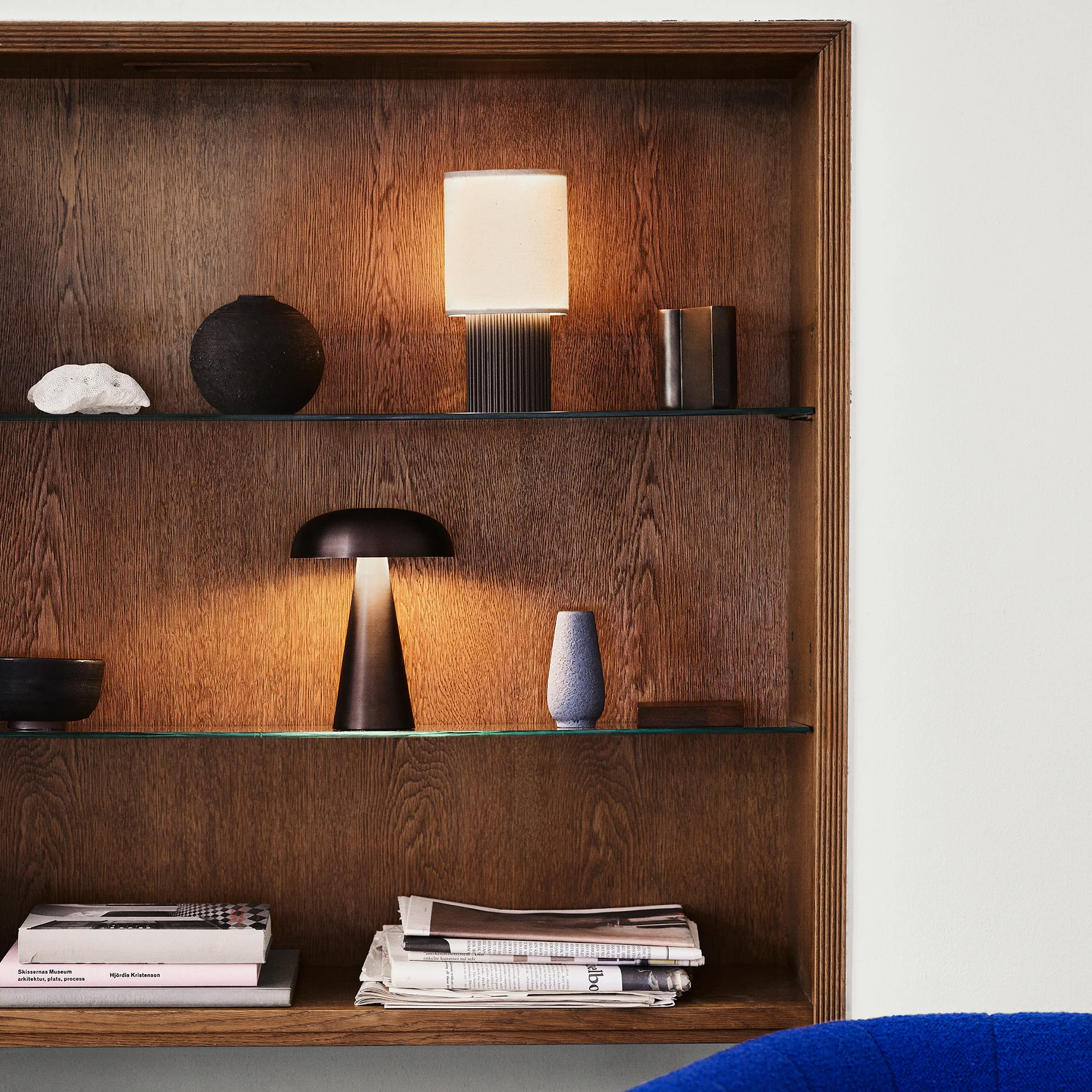 Como ポータブル テーブルランプ SC53, bronzed brass &Tradition | アンドトラディション