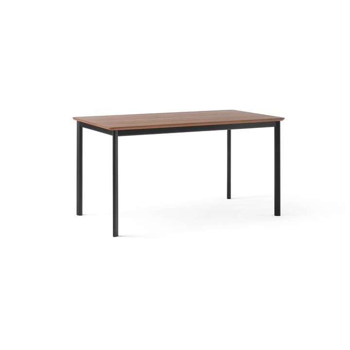 Drip HW115 ダイニングテーブル 83x143 cm - Black frame-clear lacq. walnut - &Tradition | アンドトラディション