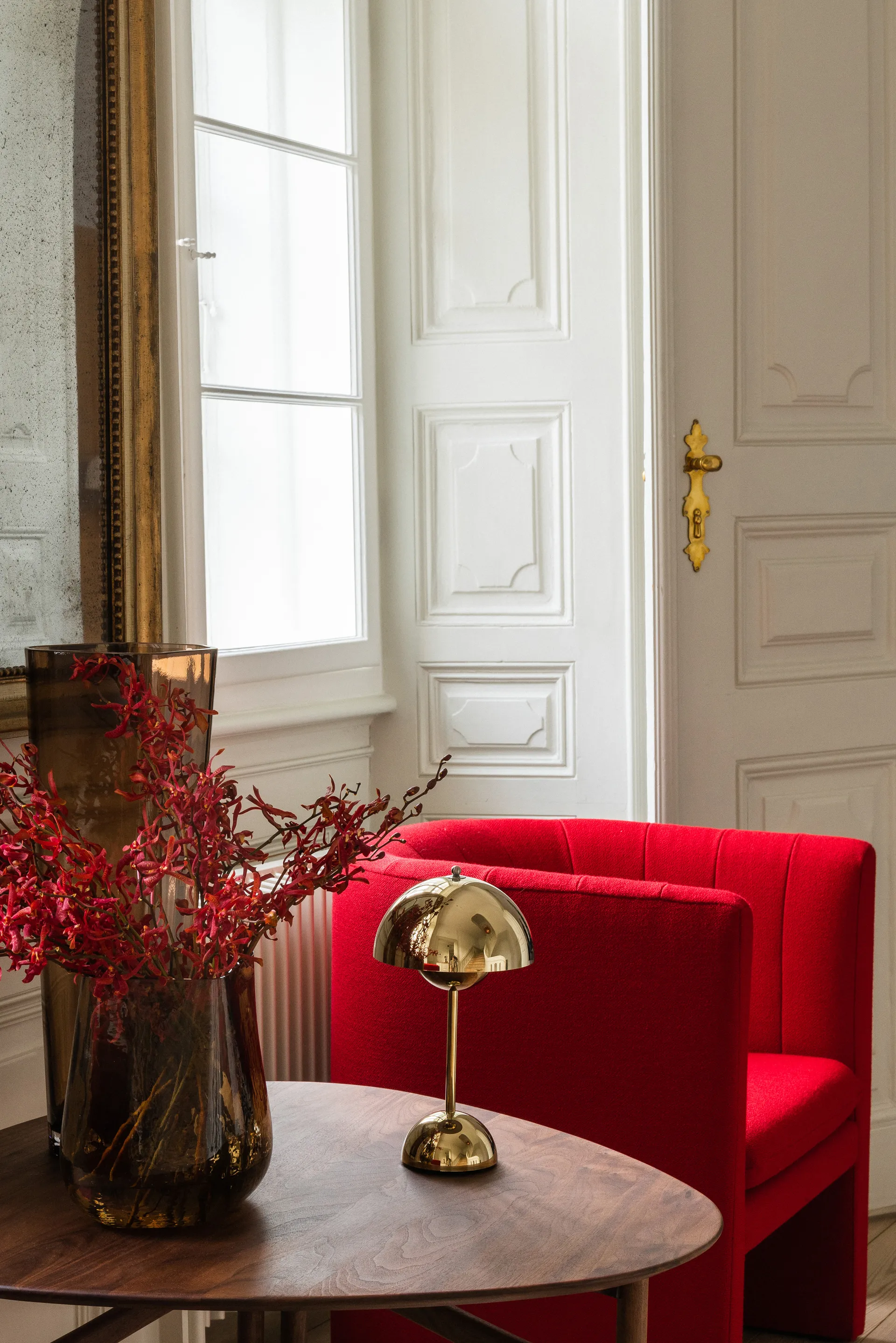 Flowerpot / フラワーポット ポータブルテーブルランプ VP9, Brass &Tradition | アンドトラディション