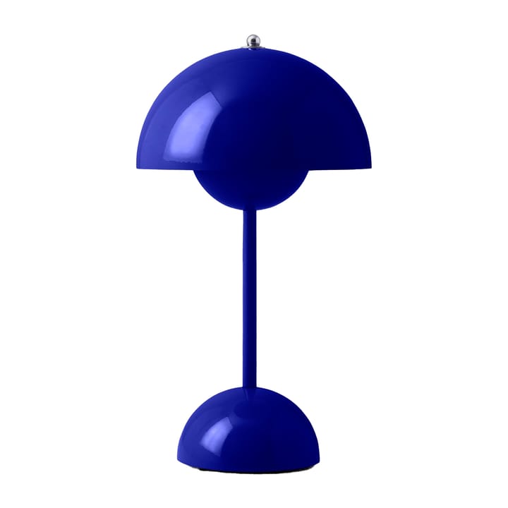 Flowerpot / フラワーポット ポータブルテーブルランプ VP9 - Cobalt blue - &Tradition | アンドトラディシ��ョン