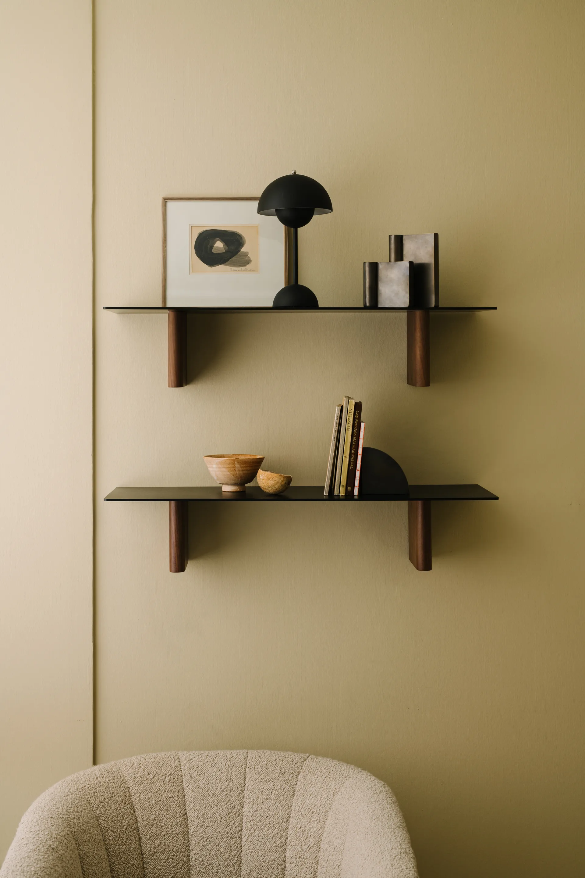 Flowerpot / フラワーポット ポータブルテーブルランプ VP9, matte black &Tradition | アンドトラディション