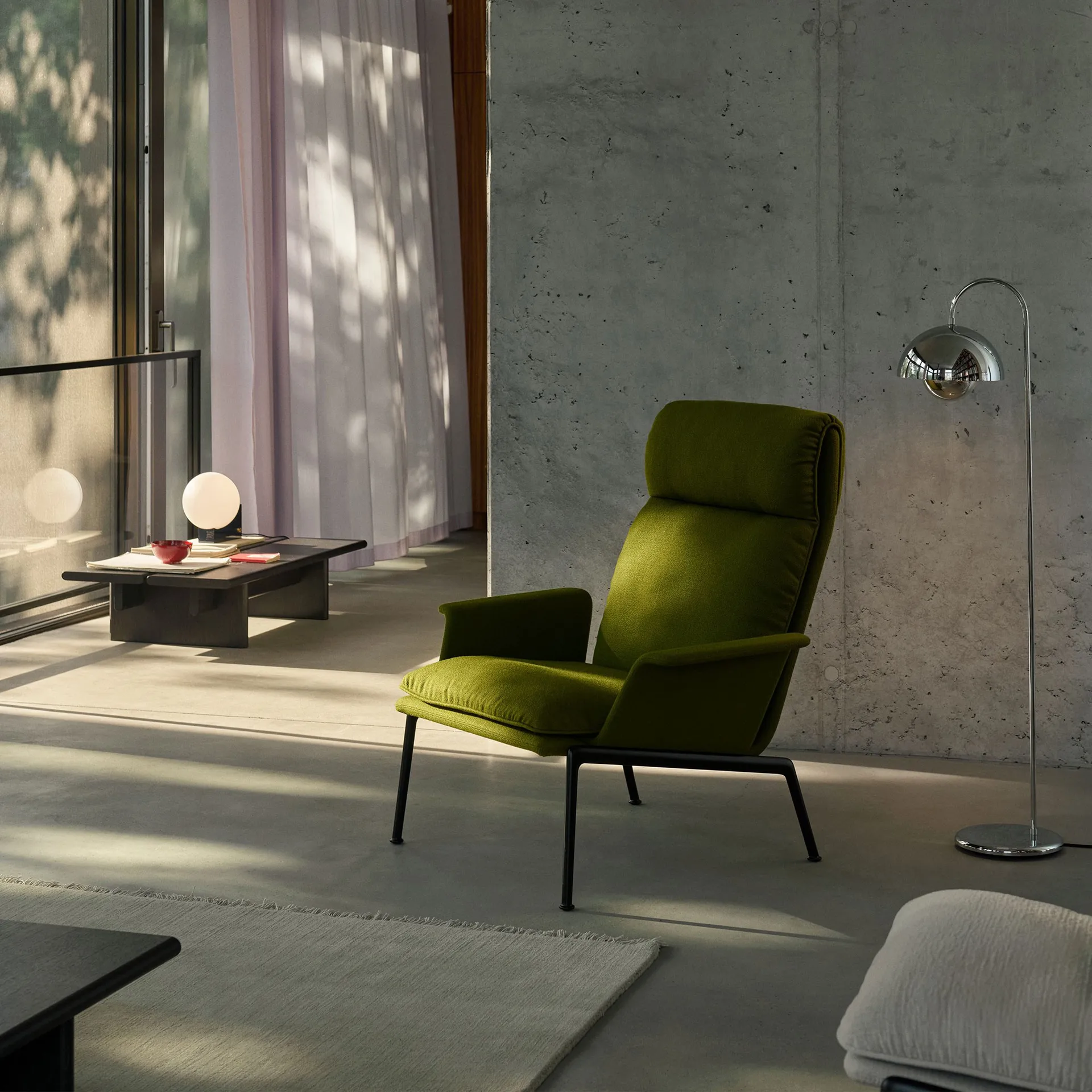 Ita OS3 コーヒーテーブル 60x110 cm, Dark stained oak &Tradition | アンドトラディション