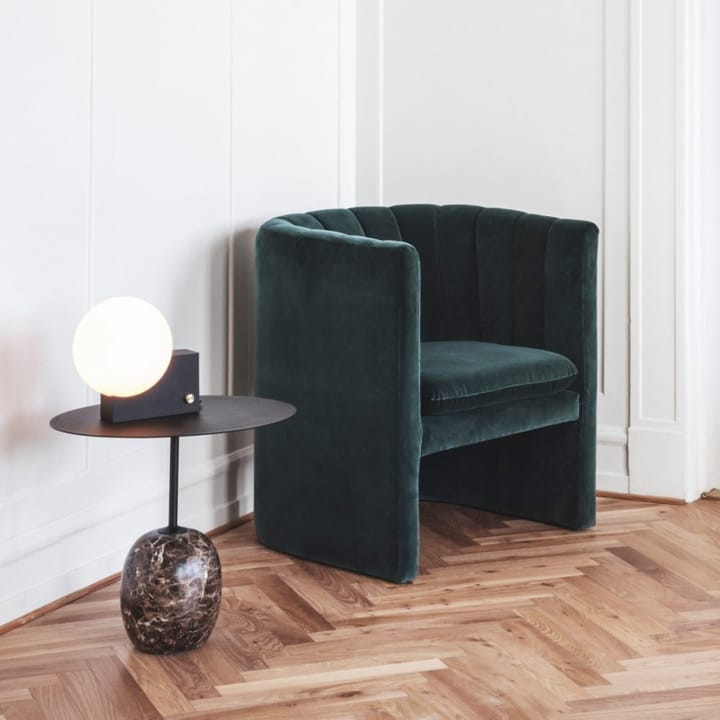 Lato LN9 サイドテーブル, Black, emparador marble &Tradition | アンドトラディション