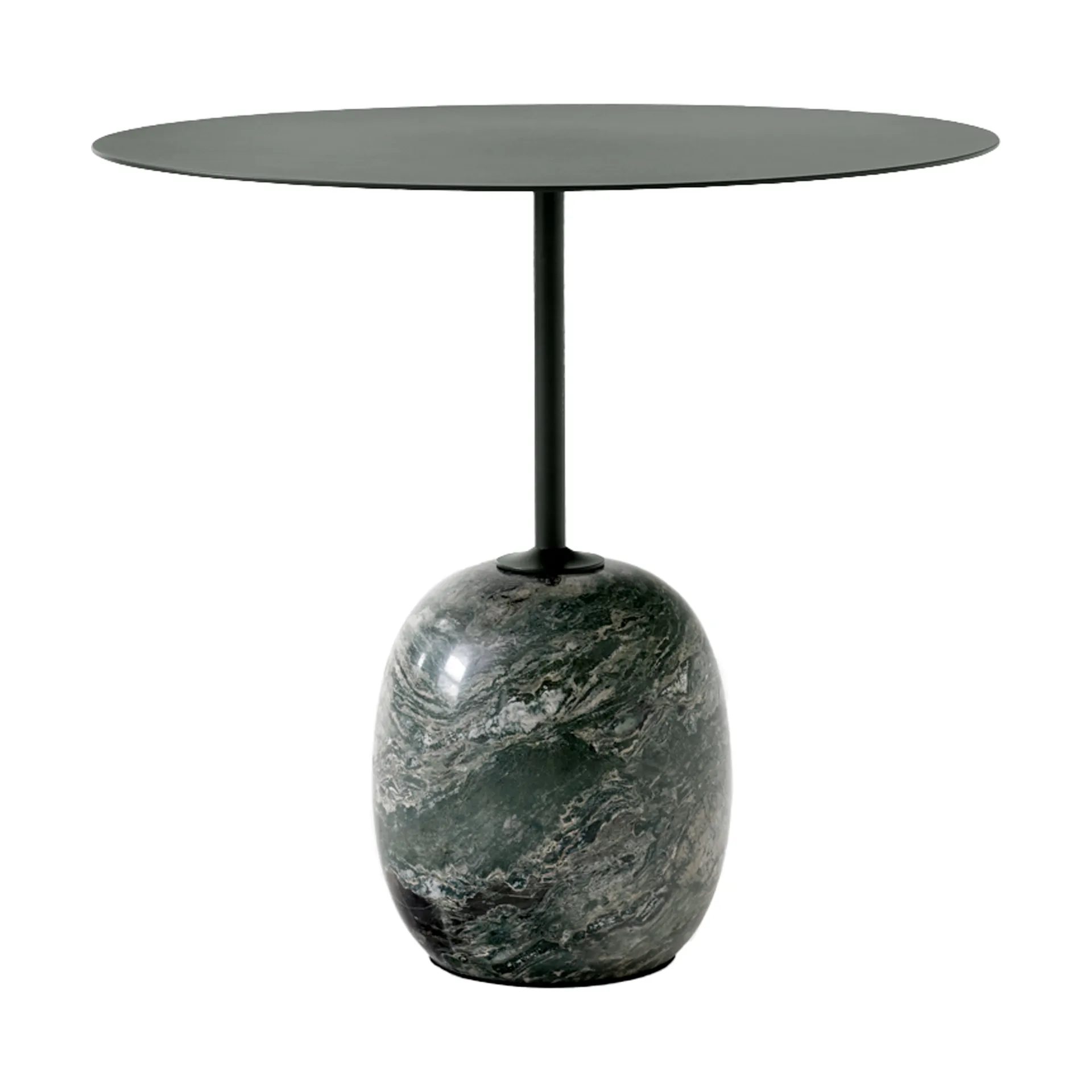 Lato LN9 サイドテーブル, Deep Green-Verde Alpi Marble &Tradition | アンドトラディション