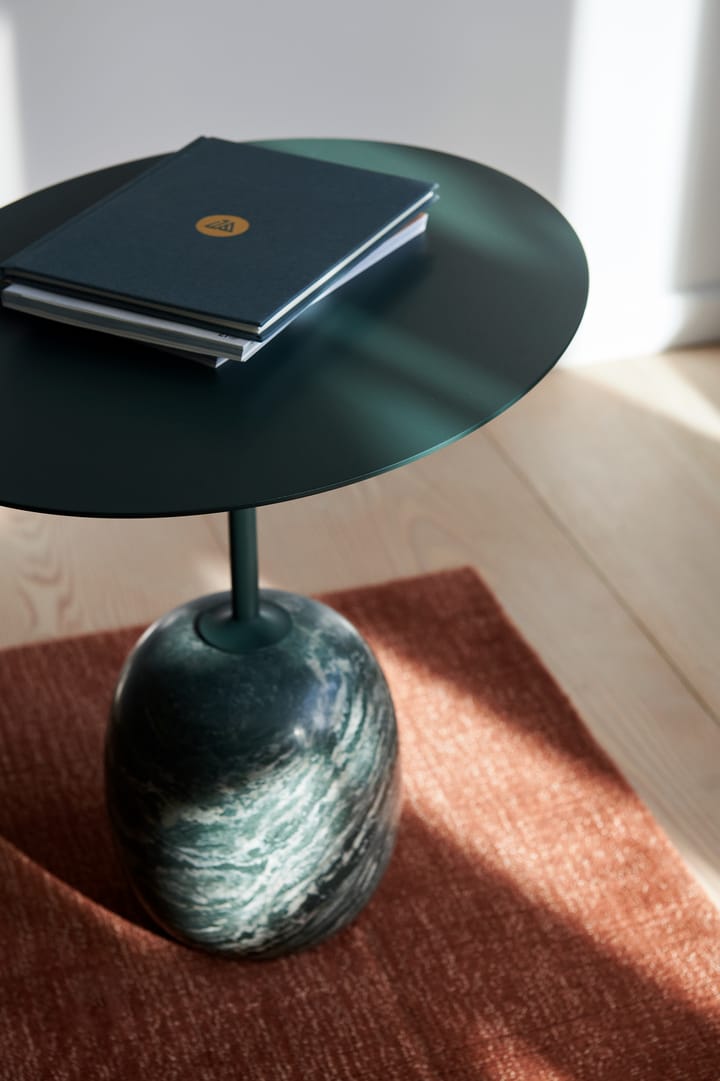 Lato LN9 サイドテーブル, Deep Green-Verde Alpi Marble &Tradition | アンドトラディション