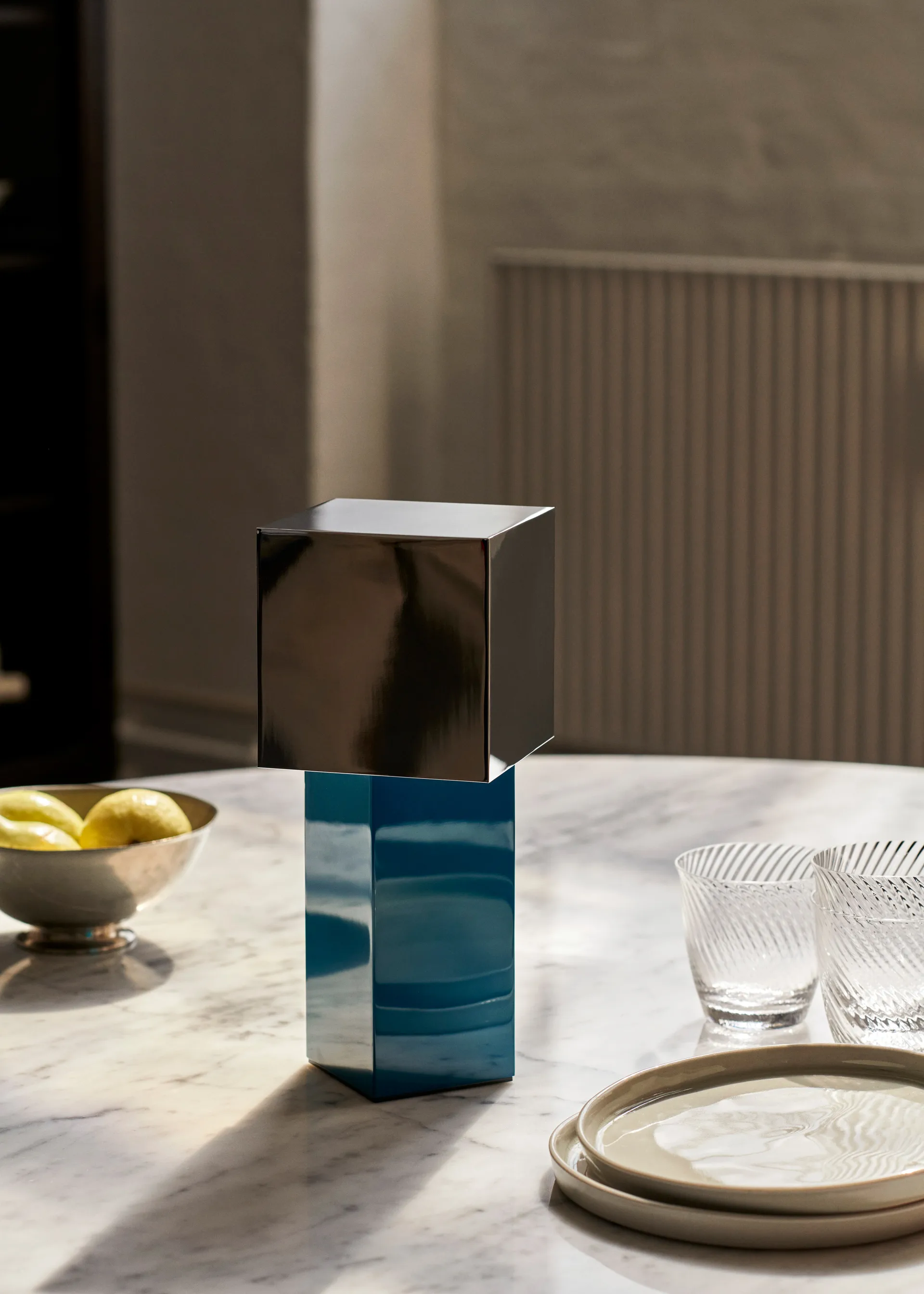 Pivot ATD7 ポータブルランプ, Blue silver &Tradition | アンドトラディション