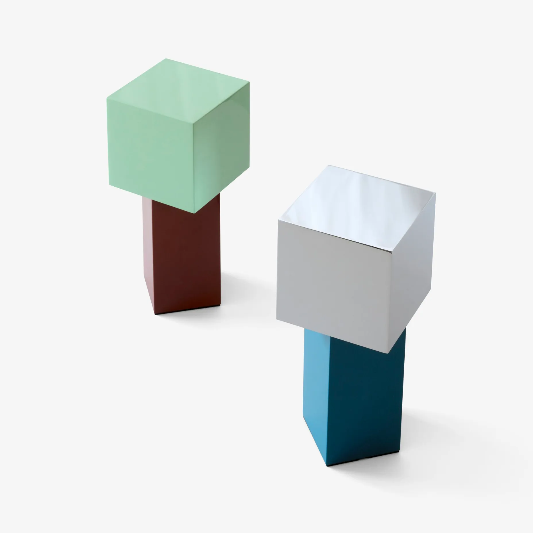 Pivot ATD7 ポータブルランプ, Blue silver &Tradition | アンドトラディション