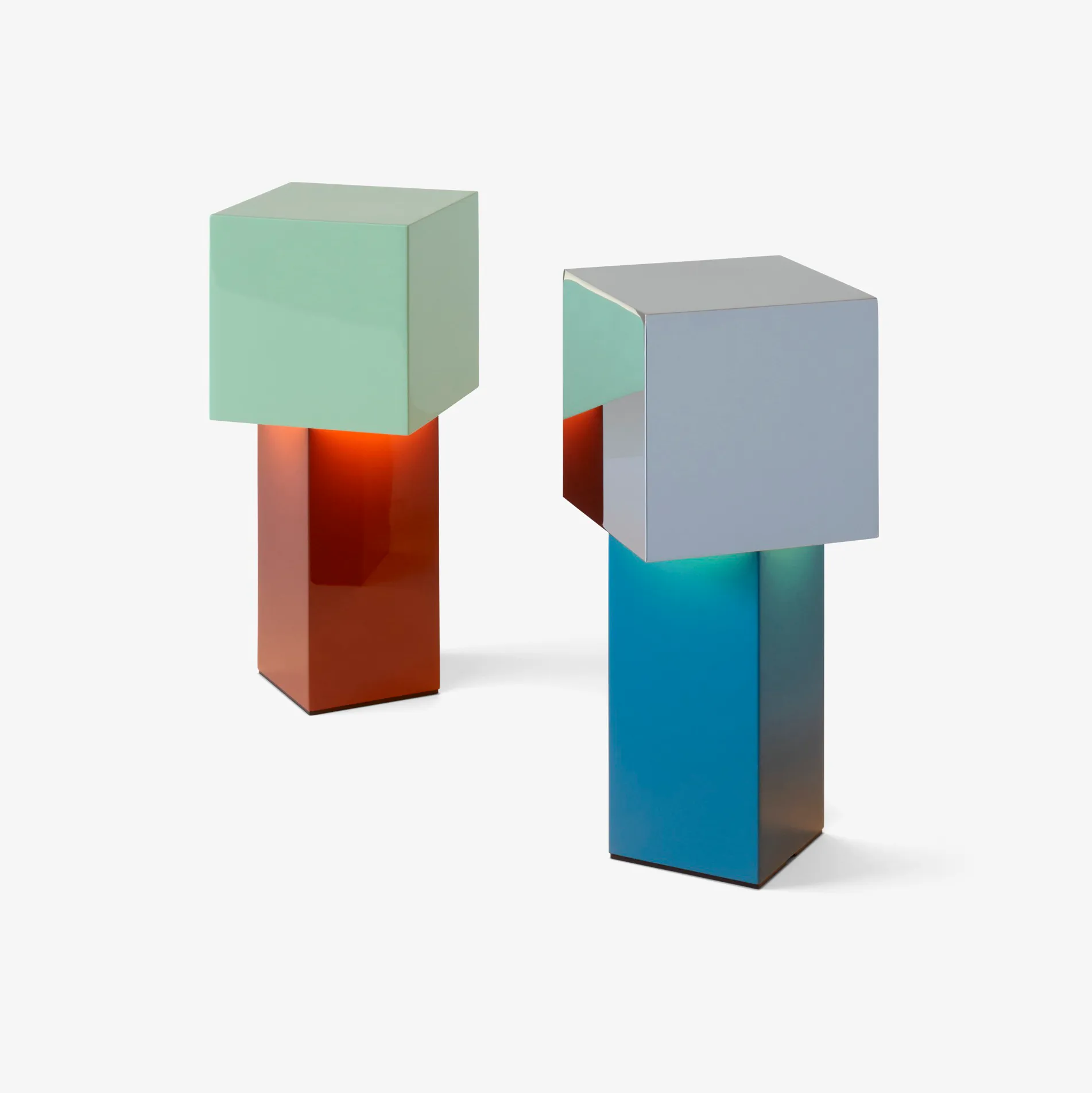 Pivot ATD7 ポータブルランプ, Blue silver &Tradition | アンドトラディション