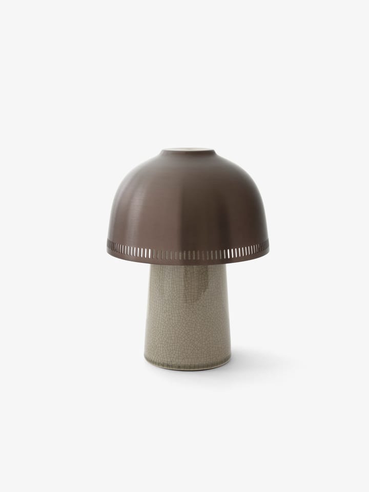 Raku SH8 テーブルランプ, Beige, grey & bronze &Tradition | アンドトラディション