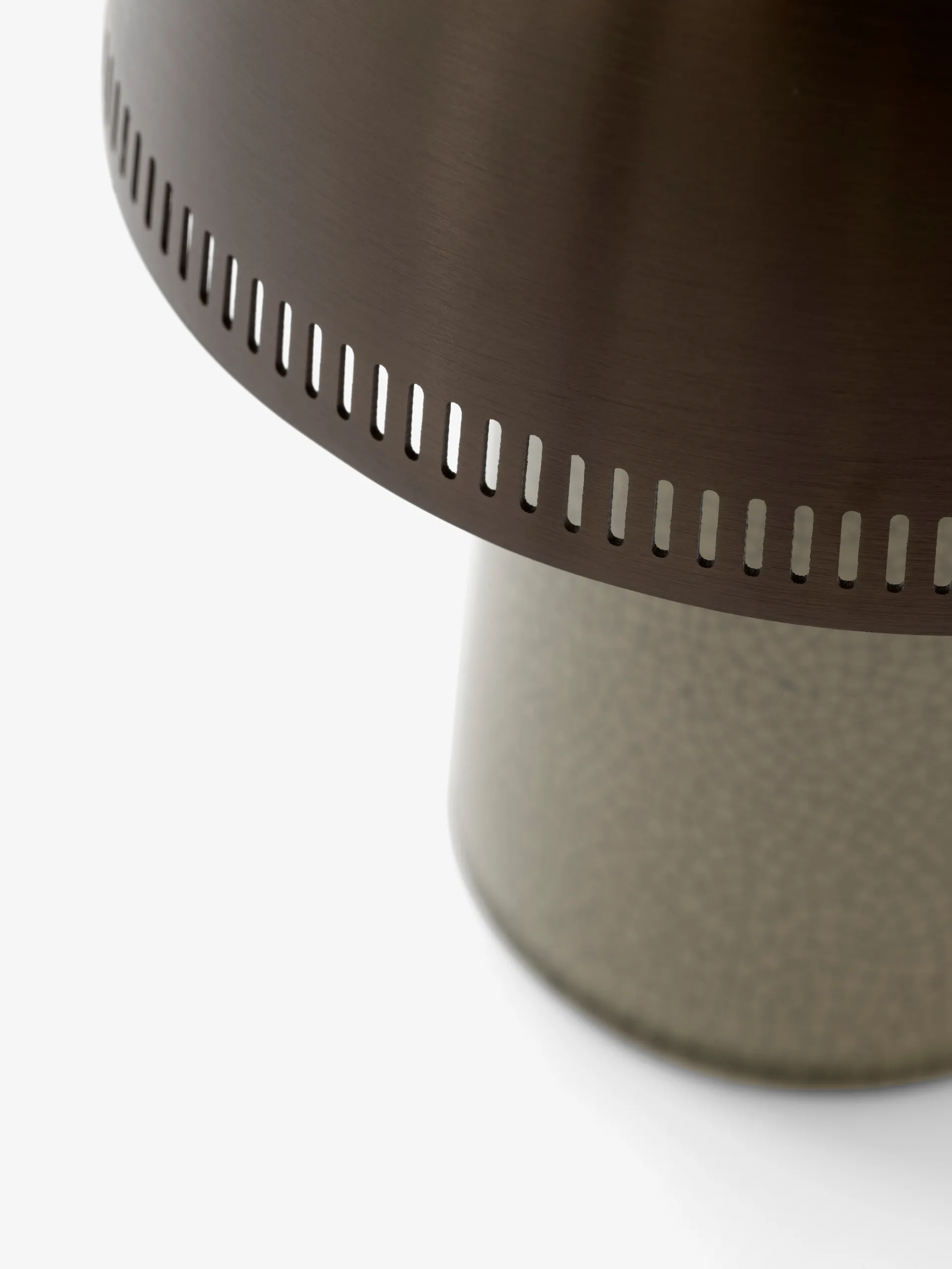 Raku SH8 テーブルランプ, Beige, grey & bronze &Tradition | アンドトラディション