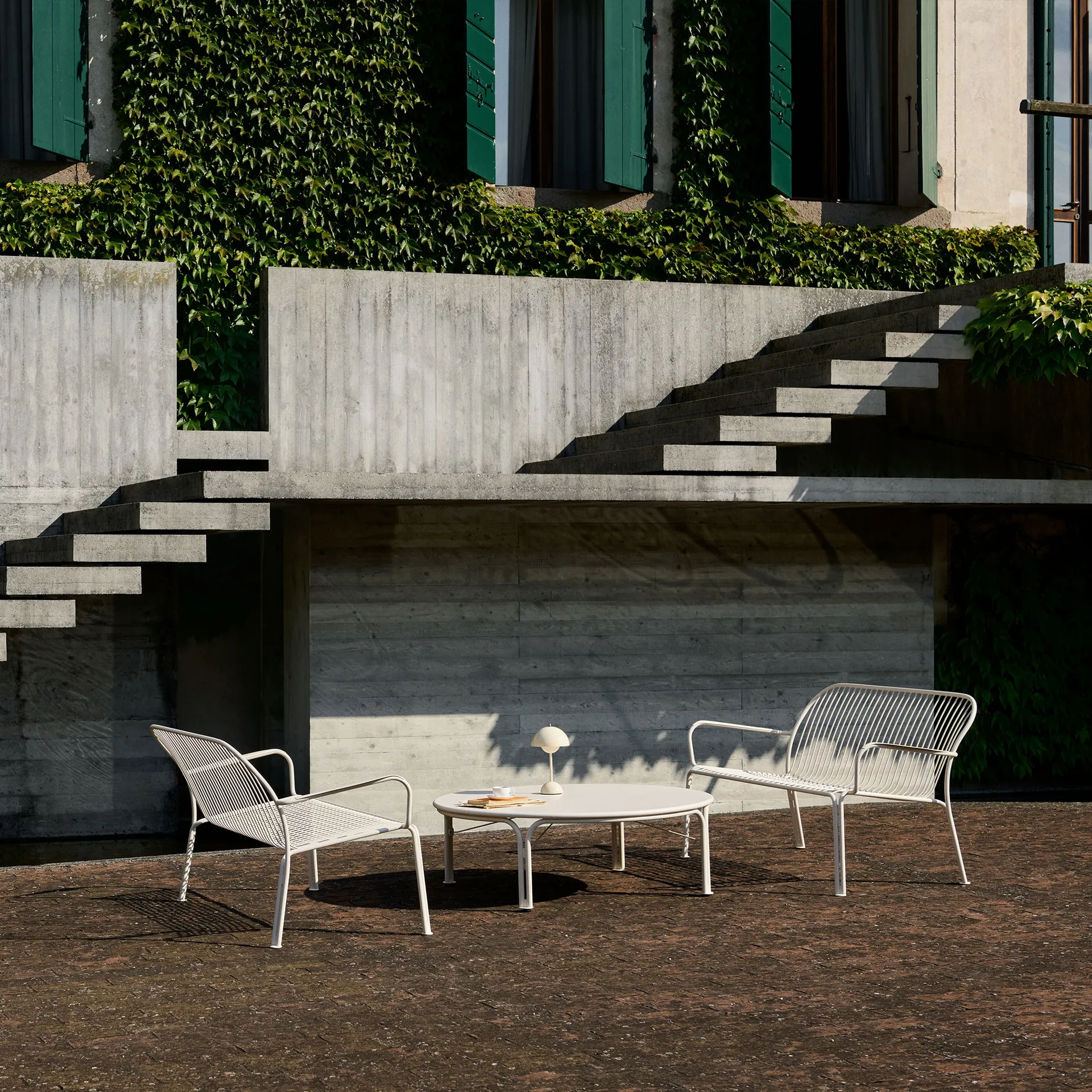 Thorvald SC109 コーヒーテーブル, Ivory, Ø115 cm &Tradition | アンドトラディション