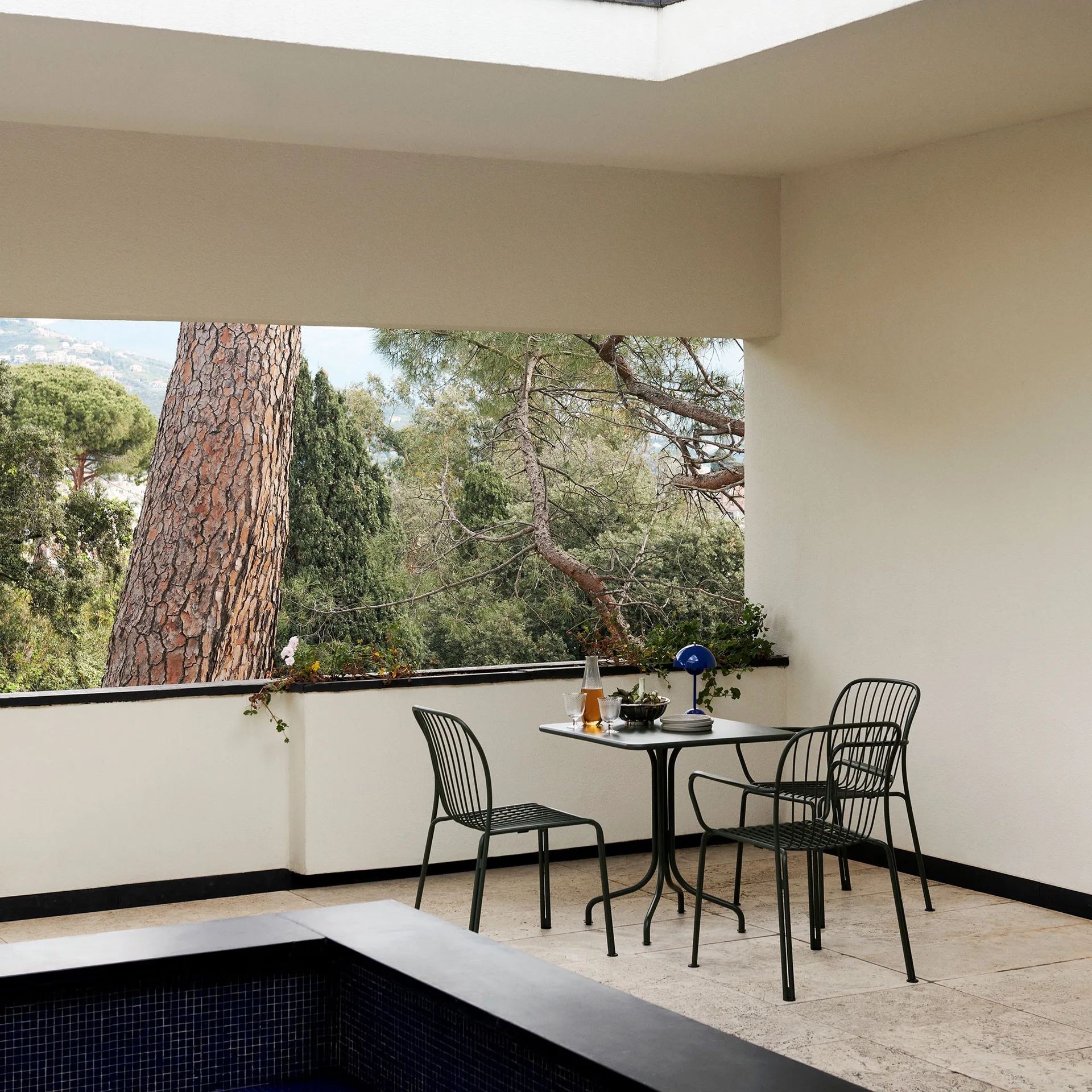 Thorvald SC97 コーヒーテーブル 70x70 cm, Bronze green &Tradition | アンドトラディション