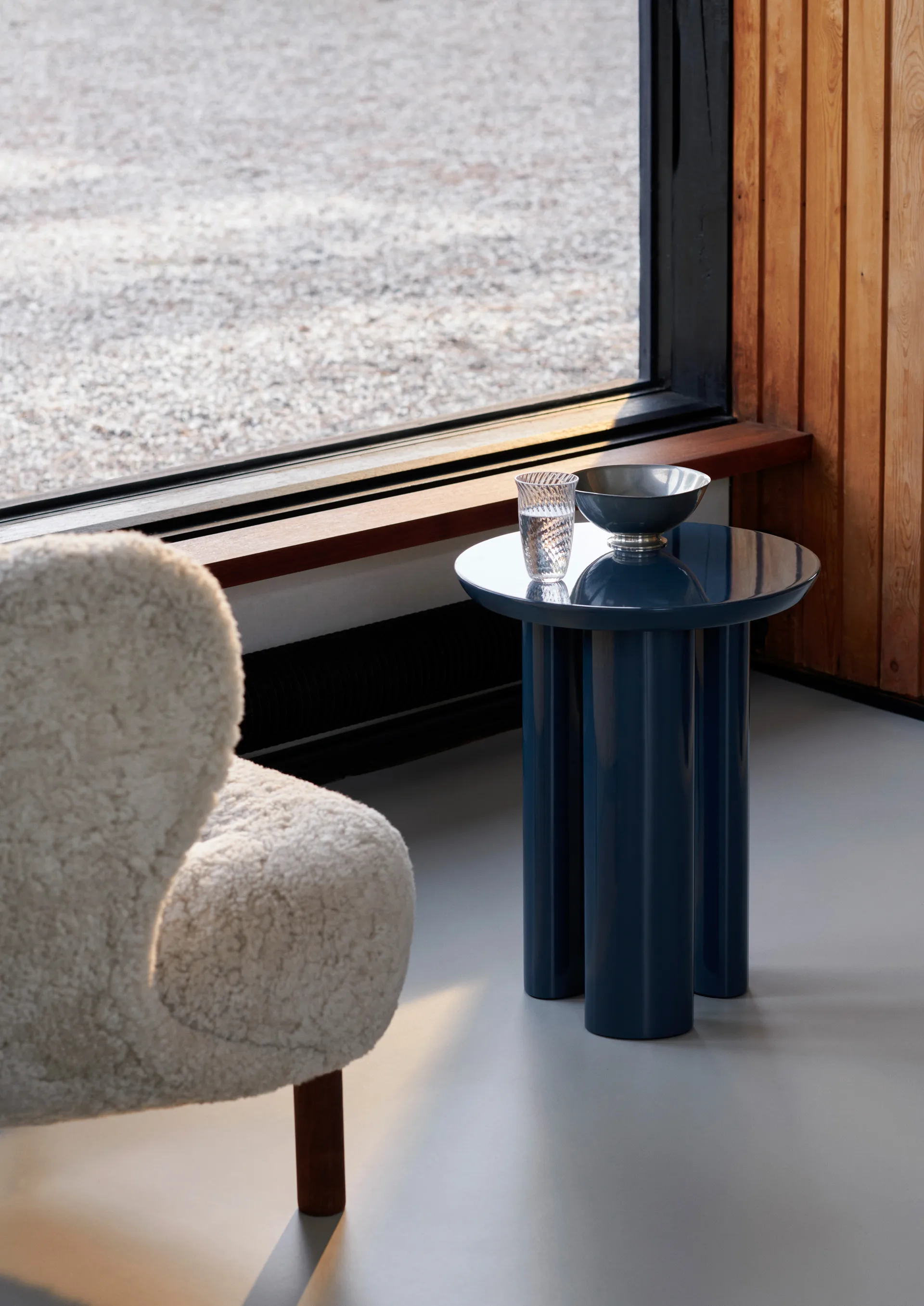 Tung JA3 サイドテーブル, Steel blue &Tradition | アンドトラディション