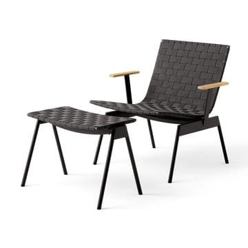 Ville Outdoor AV46 フットスツール - Warm black - &Tradition | アンドトラディション