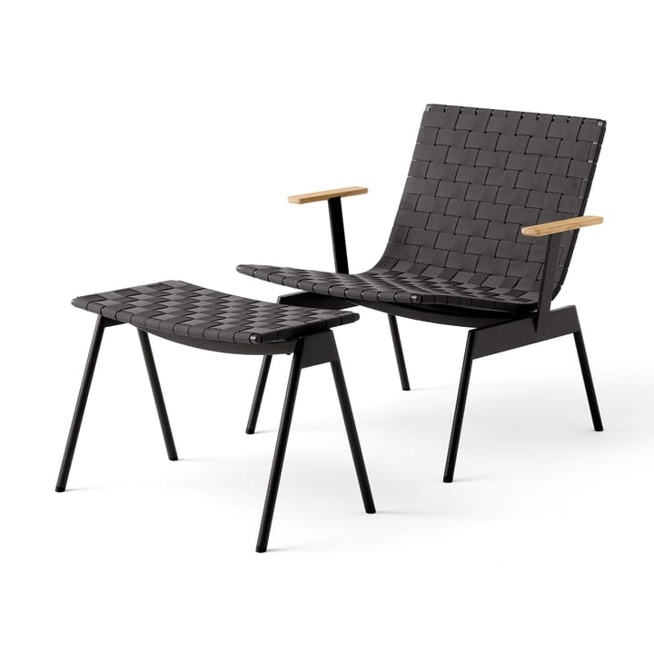 Ville Outdoor AV46 フットスツール, Warm black &Tradition | アンドトラディション
