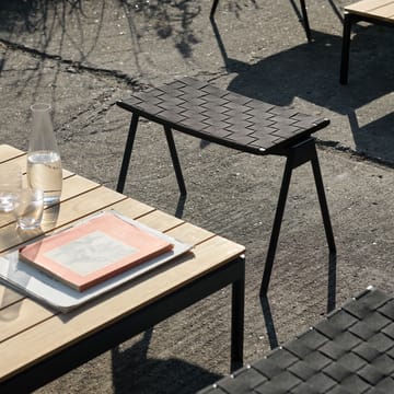 Ville Outdoor AV46 フットスツール - Warm black - &Tradition | アンドトラディション