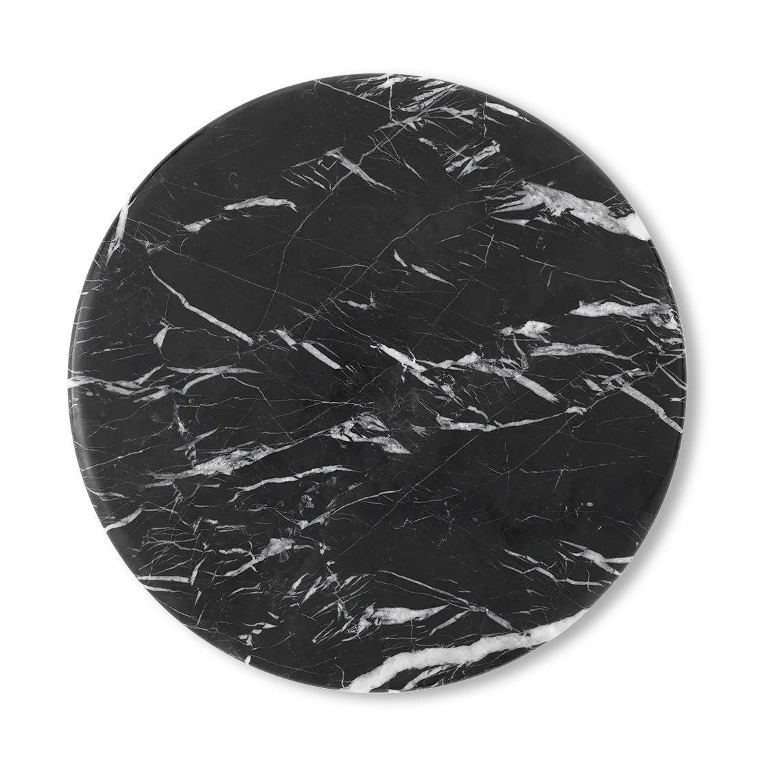 ワイヤースツール VP11 テーブルトップ Ø38 cm, Marble Nero Marquina &Tradition | アンドトラディション