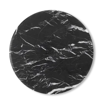 ワイヤースツール VP11 テーブルトップ Ø38 cm - Marble Nero Marquina - &Tradition | アンドトラディション