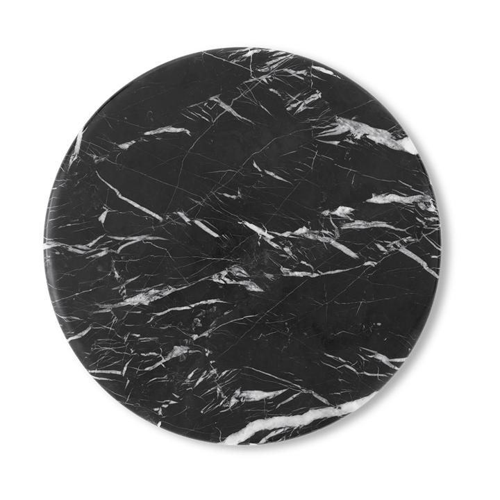 ワイヤースツール VP11 テーブルトップ Ø38 cm - Marble Nero Marquina - &Tradition | アンドトラディション
