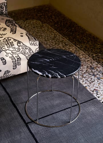 ワイヤースツール VP11 テーブルトップ Ø38 cm - Marble Nero Marquina - &Tradition | アンドトラディション