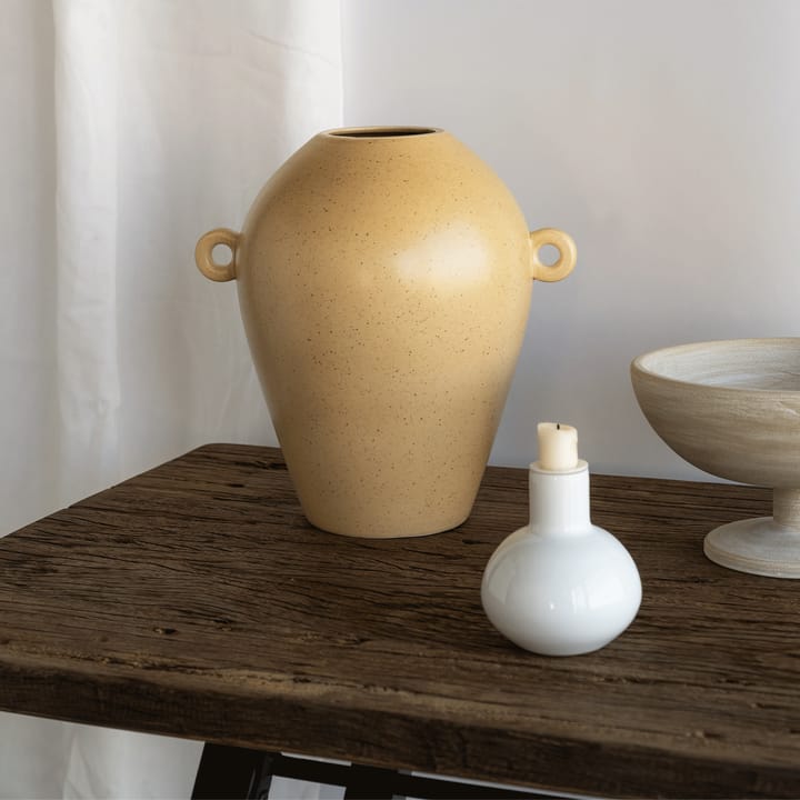 Bubble キャンドルスティック S 12 cm, Opaque white URBAN NATURE CULTURE | アーバン ネイチャー カルチャー