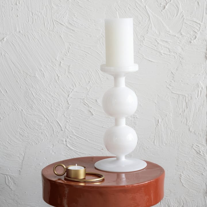 Bulb キャンドルスティック 25 cm, White URBAN NATURE CULTURE | アーバン ネイチャー カルチャー