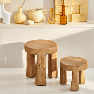 Donna スツール Ø27x25 cm - Natural - URBAN NATURE CULTURE | アーバン ネイチャー カルチャー