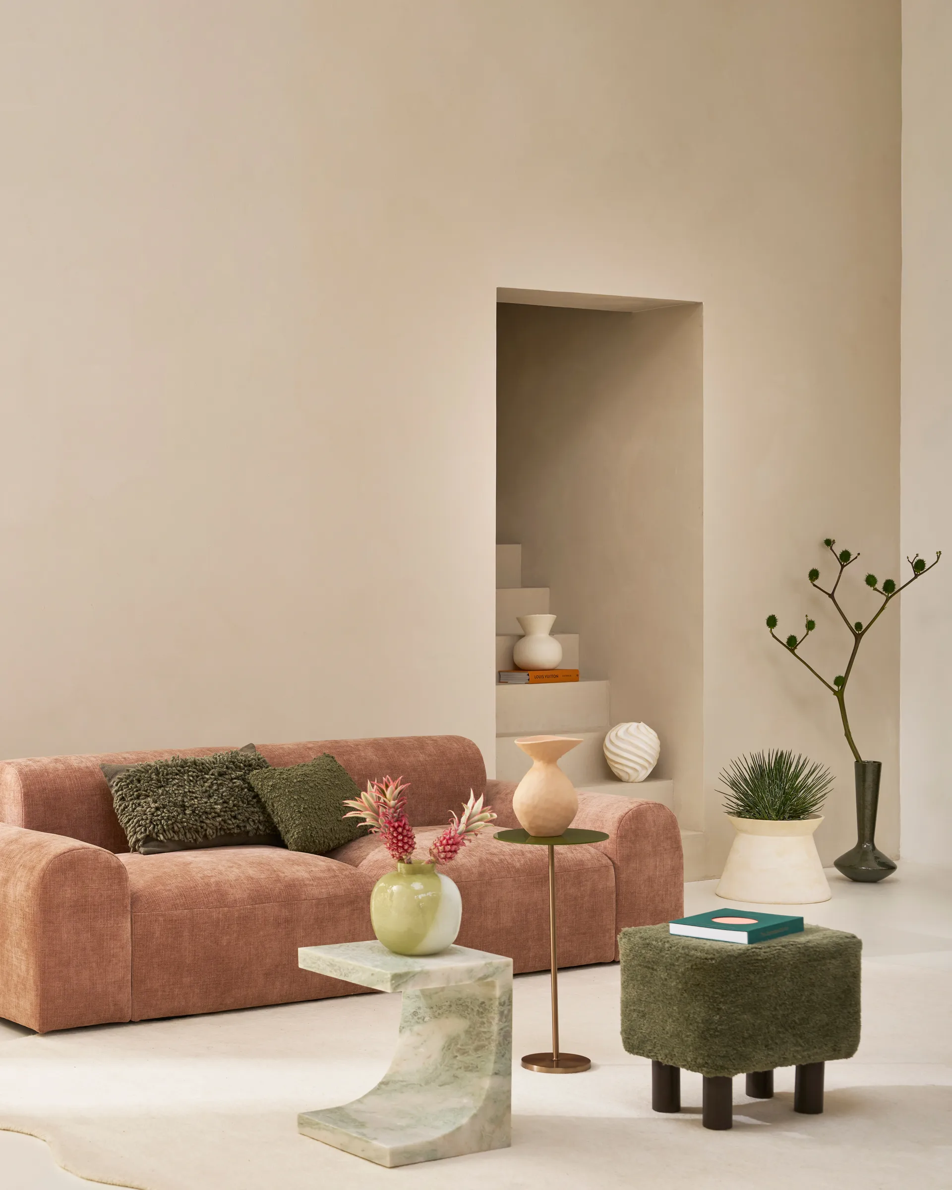 Flow 花瓶 26 cm, Pink URBAN NATURE CULTURE | アーバン ネイチャー カルチャー