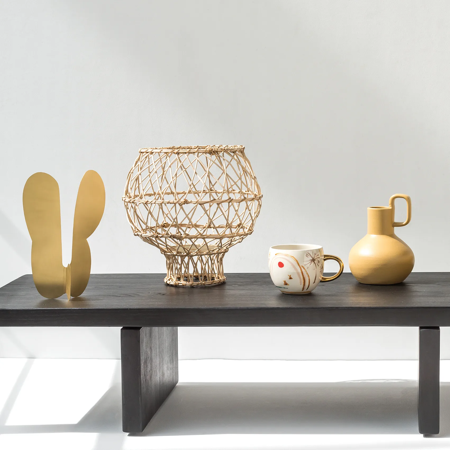 Frutas バスケット ラタン, Ø27 cm URBAN NATURE CULTURE | アーバン ネイチャー カルチャー